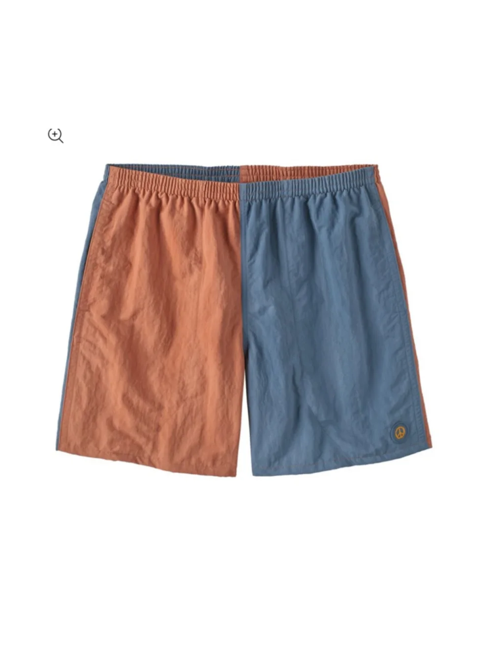 Patagonia Baggies Colorblock Shorts Men's M NWOT Blue Pink 5